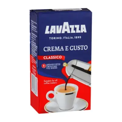 Кава мелена Lavazza Crema e Gusto classico 250 г Італія