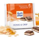 Шоколад Ritter sport HONIG & CRIPS ( з медом і хрусткий) Німеччина 100 г