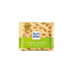 Шоколад Ritter Sport Weisse Mandel (цілісний мигдаль) Німеччина 100г