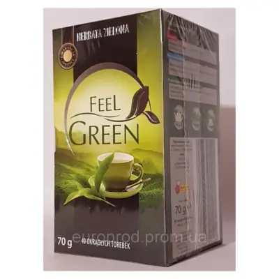 Чай зелений Fell Green Польща (40 пакет) 70г