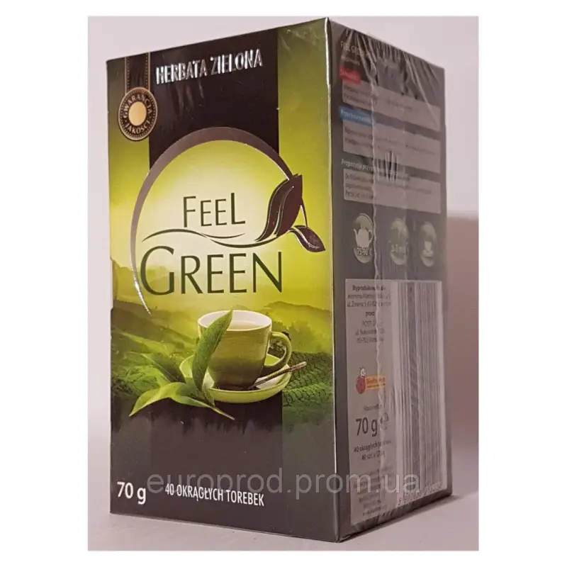 Чай зелений Fell Green Польща (40 пакет) 70г