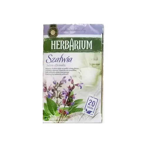 Чай трав’яний Herbarium із шавлією 20пакет. Польща