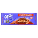 Шоколад Milka Peanut Caramel (c карамеллю і арахісом) Швейцарія 276г