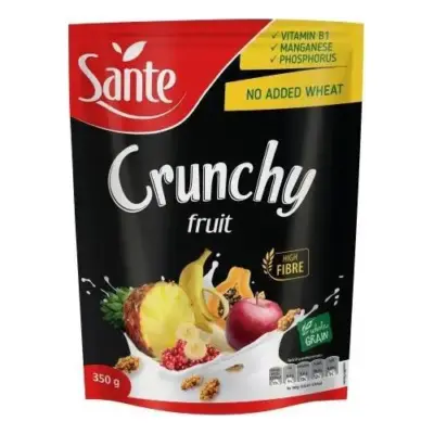 Кранчі (мюслі) Crunchy Fruit ( тропічні фрукти) Польща 350г