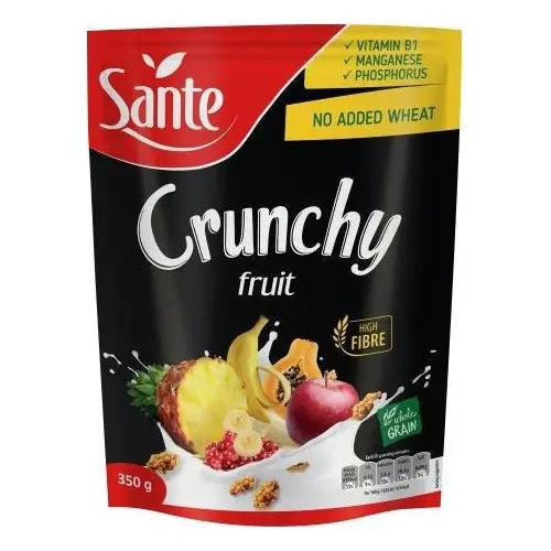 Кранчі (мюслі) Crunchy Fruit ( тропічні фрукти) Польща 350г
