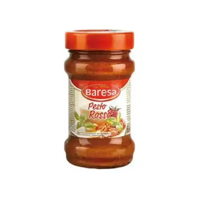 Соус Baresa Pesto Czerwone 190 г Італія