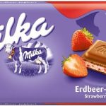 Шоколад MILKA Strawberri Yoghurt (Полуничний йогурт) Швейцарія 100 г