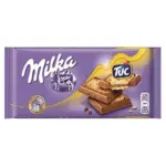 Шоколад Milka Tuc Cracker (з печивом крекер) Швейцарія 100 г