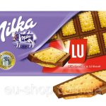 Шоколад MILKA Lu Biscuit (з бісквітним печивом) Швейцарія 87г