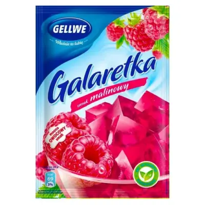 Желе (Galaretka) зі смаком малини Dr.Oetker Malinowym Польща 77 г