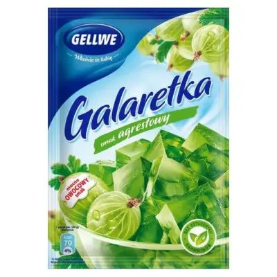 Желе (Galaretka) зі смаком крижовика Gellwe Польща 75г