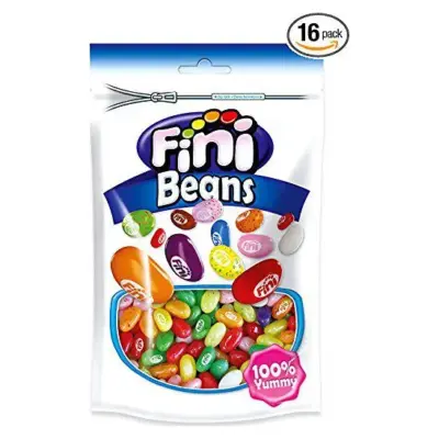 Желейні фасольки (цукерки-драже) без глютену Beans Fini (17 смаків) Іспанія 180г