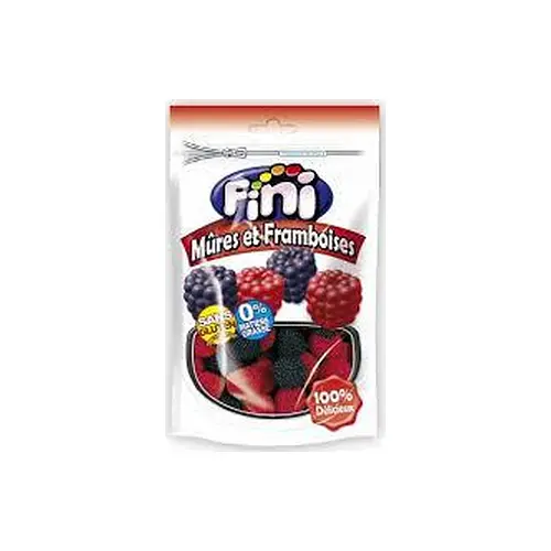 Желейні цукерки без глютену Mures et Framboises (малинки) Fini Іспанія 180г