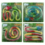Желейні цукерки без глютену Snake Jelly (Змія 1м) Vidal Іспанія 66 г