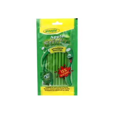 Желейні цукерки Sticks Apple яблуко Woogie 85 g