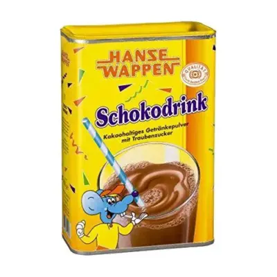 Шоколадний какао напій Schokodrink з вмістом виноградного цукру 800 г Німеччина