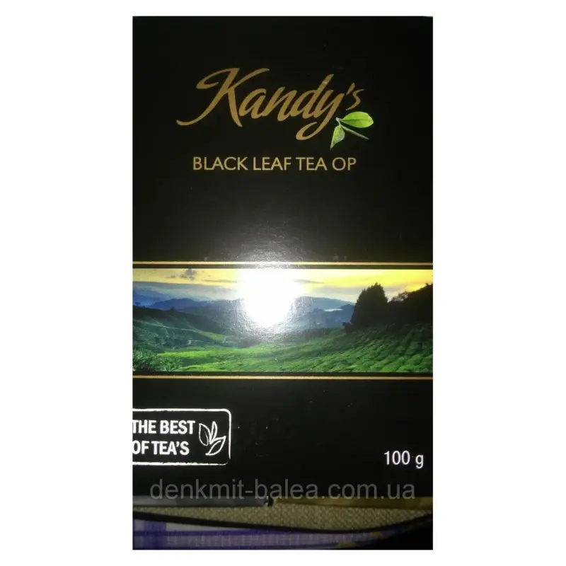 Чорний листовий чай Kandy*s black leaf tea 100 г