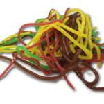 Желейні цукерки Haribo Spaghetti fizz (спагеті кислі) Німеччина 200г