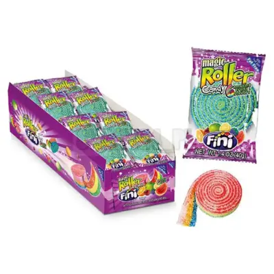 Желейні цукерки Fini magic Roller (фруктові) Іспанія 37р