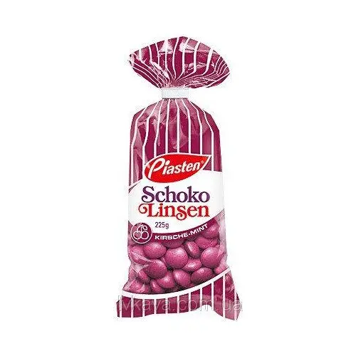 Драже шоколадне Choco Linsen вишня — м’ята,225 г