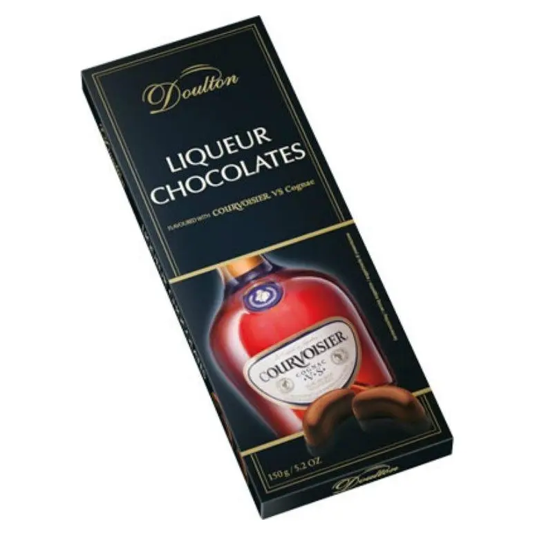 Шоколадні цукерки з лікером Doulton Courvolsier VS Cognac (з коньяком) Німеччина 150 г