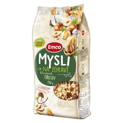Мюслі з лісовим горіхом (фундуком) Emco Чехія 750г