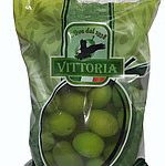 Оливки зелені великі Vittoria Olive Verdi Dolci Giganti Італія 450/250 г