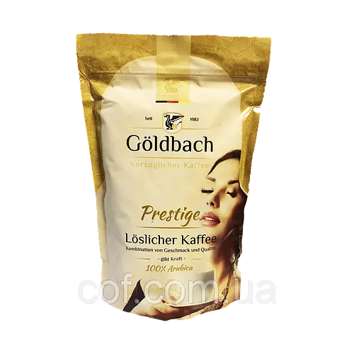 Кава розчинна Goldbach Prestige 100% арабіка Німеччина 200г