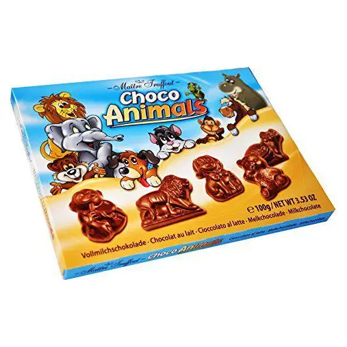 Шоколад молочний фігурний Choco Animals Maitre Truffout 100г Австрія