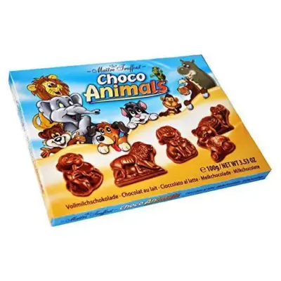 Шоколад молочний фігурний Choco Animals Maitre Truffout 100г Австрія