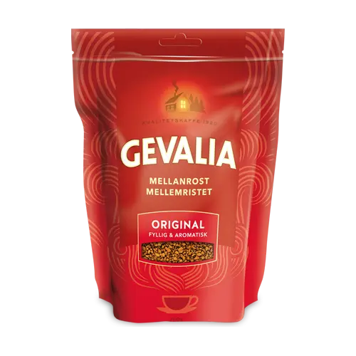 Кава розчинна Gevalia Mellan Rost Original арабіка 200г Швейцарія