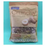 Кранчі (хрусткі мюслі) Crunchy Crownfield з горіхами та шоколадом 350 г
