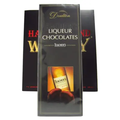 Шоколадні цукерки з лікером Doulton teacher's scotch ( Учительський віскі ) Німеччина 150г