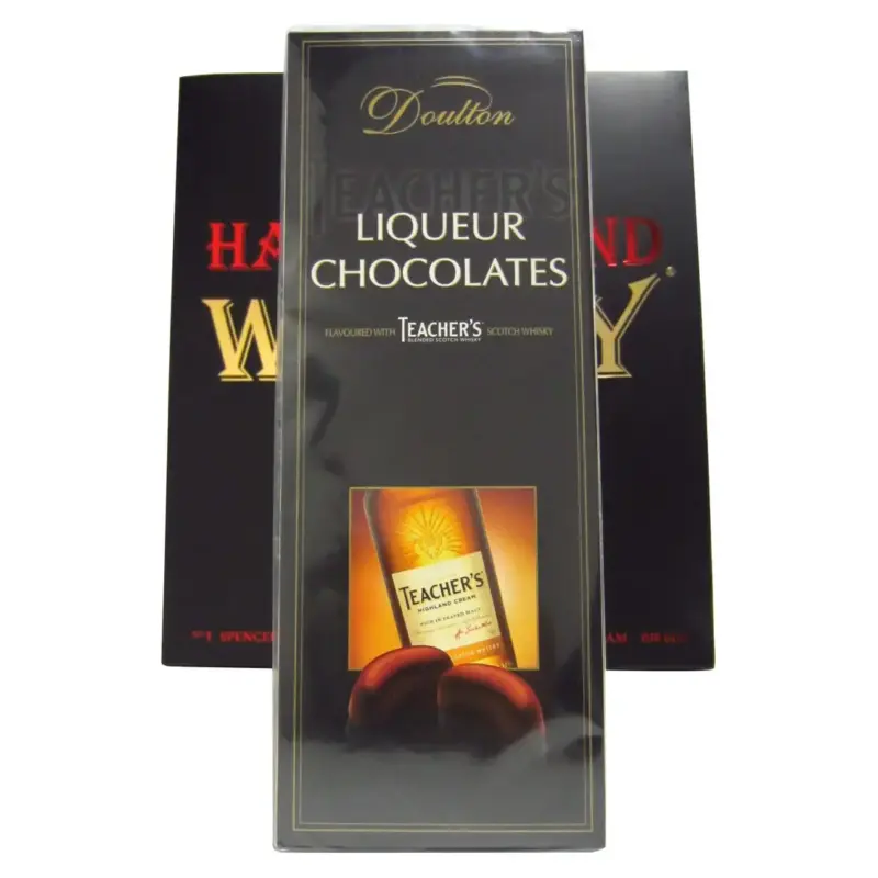 Шоколадні цукерки з лікером Doulton teacher’s scotch ( Учительський віскі ) Німеччина 150г