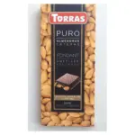 Шоколад чорний з цільним мигдалем Torras Іспанія 200г