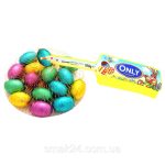 Шоколад молочний (конфети шоколадні) Яйця кольорові Only Австрія 100 г