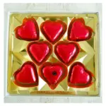 Марципанові цукерки в темному шоколаді Сердечка Marzipan Herzen Maitre Truffout Австрія 110г