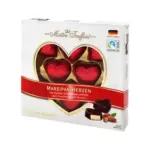 Марципанові цукерки в темному шоколаді Сердечка Marzipan Herzen Maitre Truffout Австрія 110г