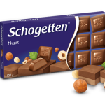 Шоколад "Schogetten Praline Noisettes" (Шогетний з горіховим праліне), Німеччина, 100 г