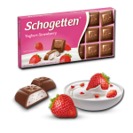 Шоколад "Schogetten Yoghurt-Strawberry" (Шогетний полуниця з йогуртом) Німеччина, 100 г