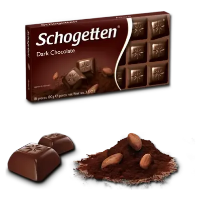 Шоколад чорний "Schogetten Dark Chocolate" Німеччина, 100 г