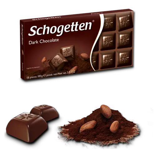 Шоколад чорний “Schogetten Dark Chocolate” Німеччина, 100 г