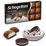 Шоколад "Schogetten Black White" Oreo Німеччина, 100г