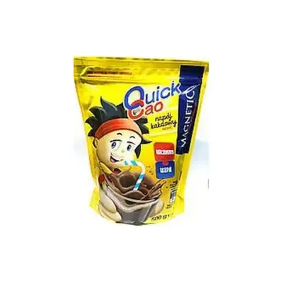 Какао дитяче з вітамінами Quick Cao Magnetic Польща 500г
