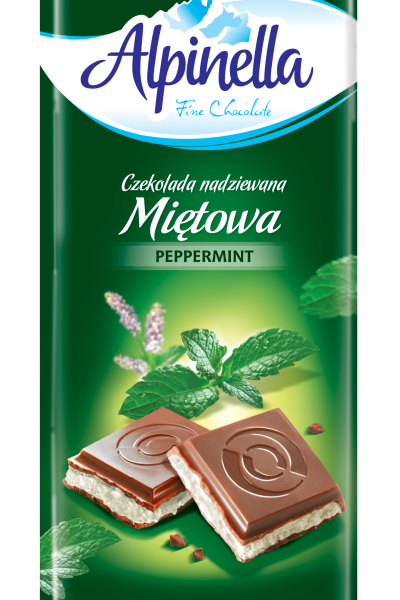 Шоколад "Alpinella" ( Альпінелла М'ята), Польща, 100 г
