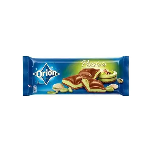 Шоколад молочний з фісташкою Fistacie Orion Nestle Чехія 240г