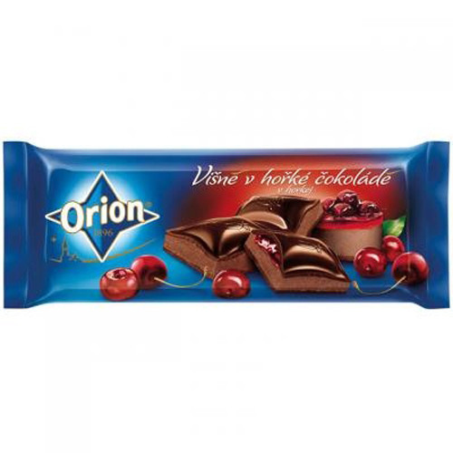 Шоколад чорний із вишнею Visne Orion Nestle Чехія 240 г