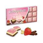 Шоколад Schogetten Trilogia Strawberry ( Трилогія полуниця), Німеччина, 100 г