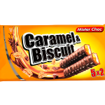 Батончики Choco & Caramel Mister Choc 270 г (6х45г) Німеччина