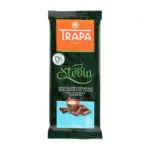 Шоколад молочний без цукру і без глютену Trapa Stevia 75г Іспанія